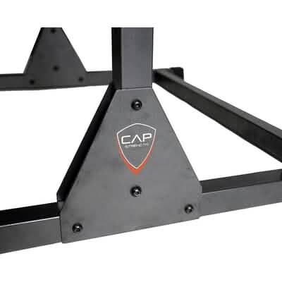 CAP Barbell FM-905Q Color Series Exercise Stand Power Rack Fitness - DailySale