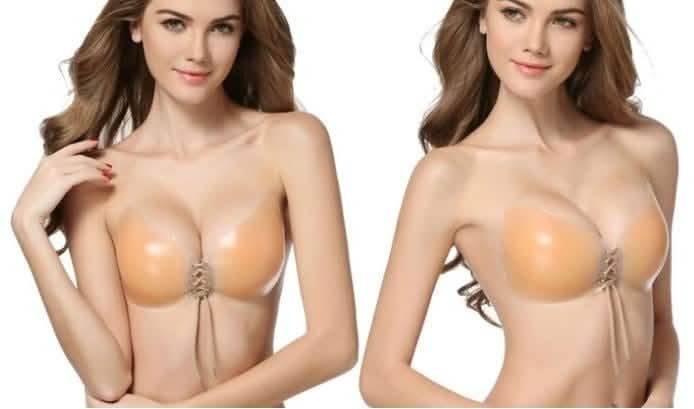 Reusable Butterfly Silicone Push-Up Bra - Assorted Sizes - DailySale, Inc