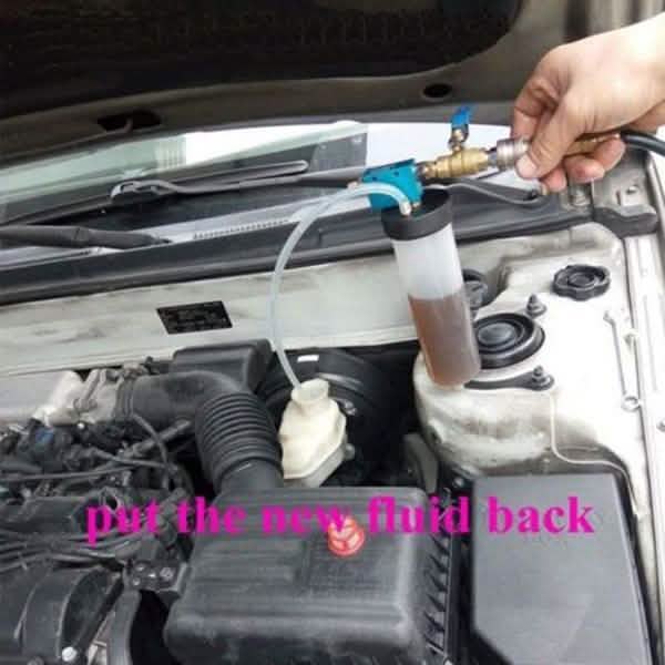 Car Brake System Fluid Bleeder Kit Hydraulic Clutch Oil Exchange One Man Tool Automotive - DailySale