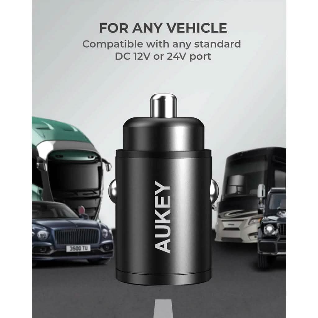 Car Charger 30W Dual-Port Automotive - DailySale