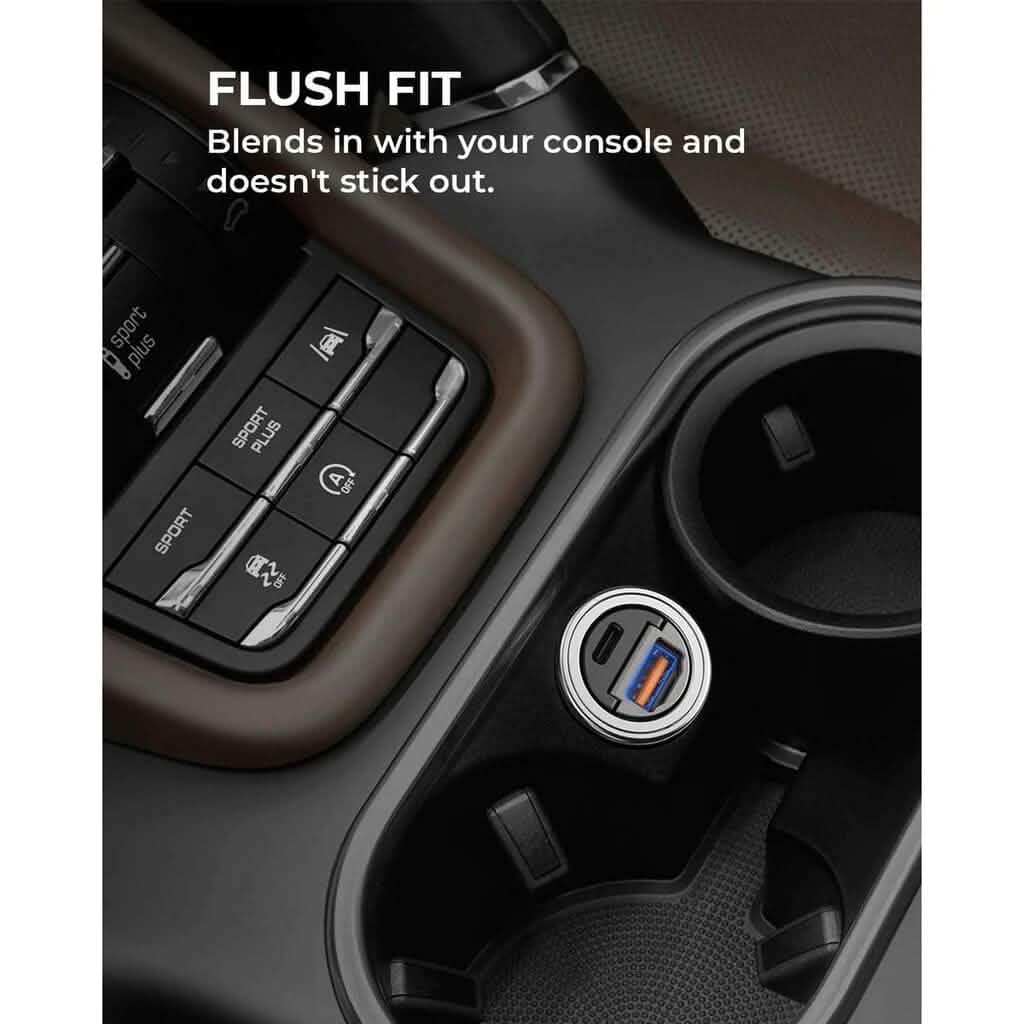 Car Charger 30W Dual-Port Automotive - DailySale