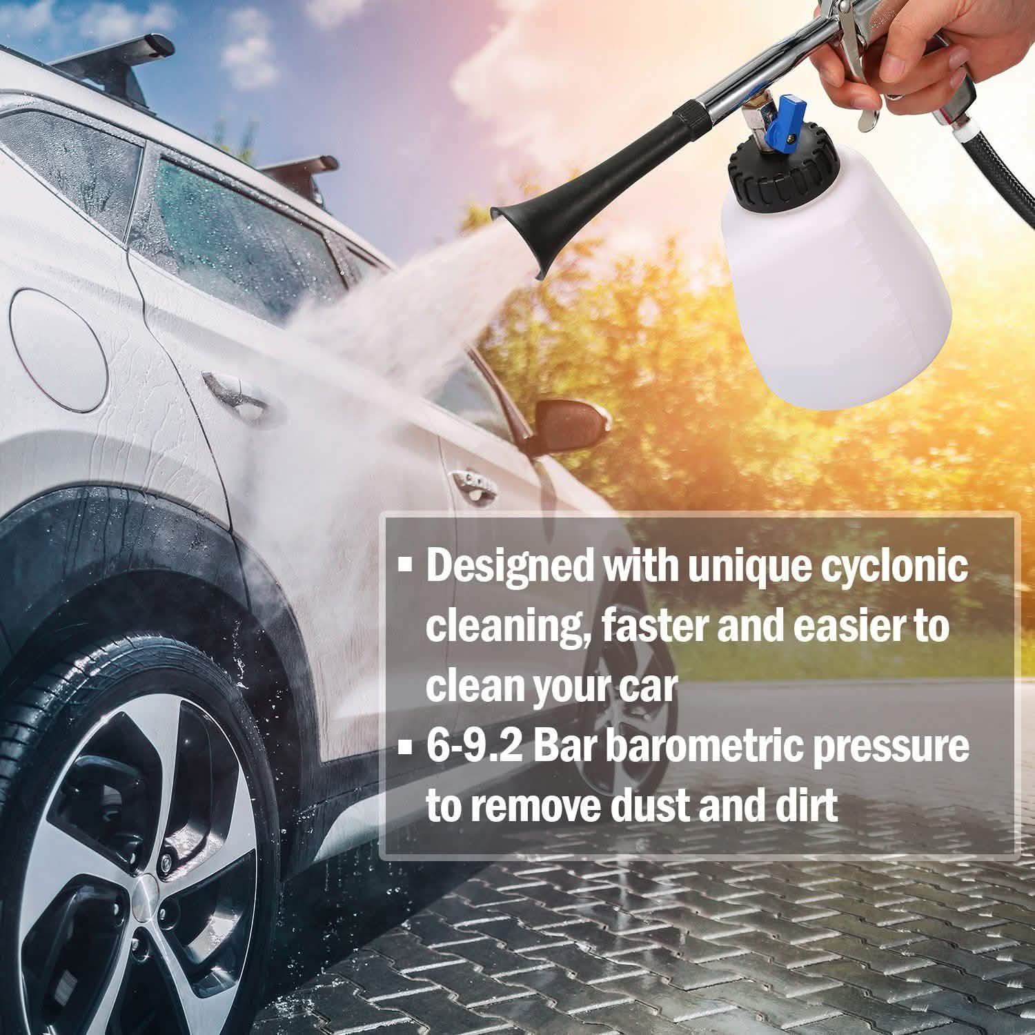 Car Cleaning Gun Air Pulse Tornado Sprayer Automotive - DailySale