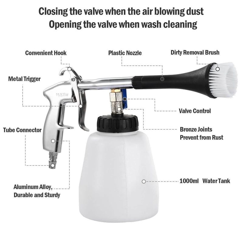 Car Cleaning Gun Air Pulse Tornado Sprayer Automotive - DailySale