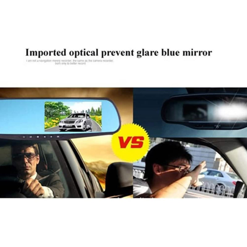 Car DVR Rear View Mirror Video Recorder Automotive - DailySale