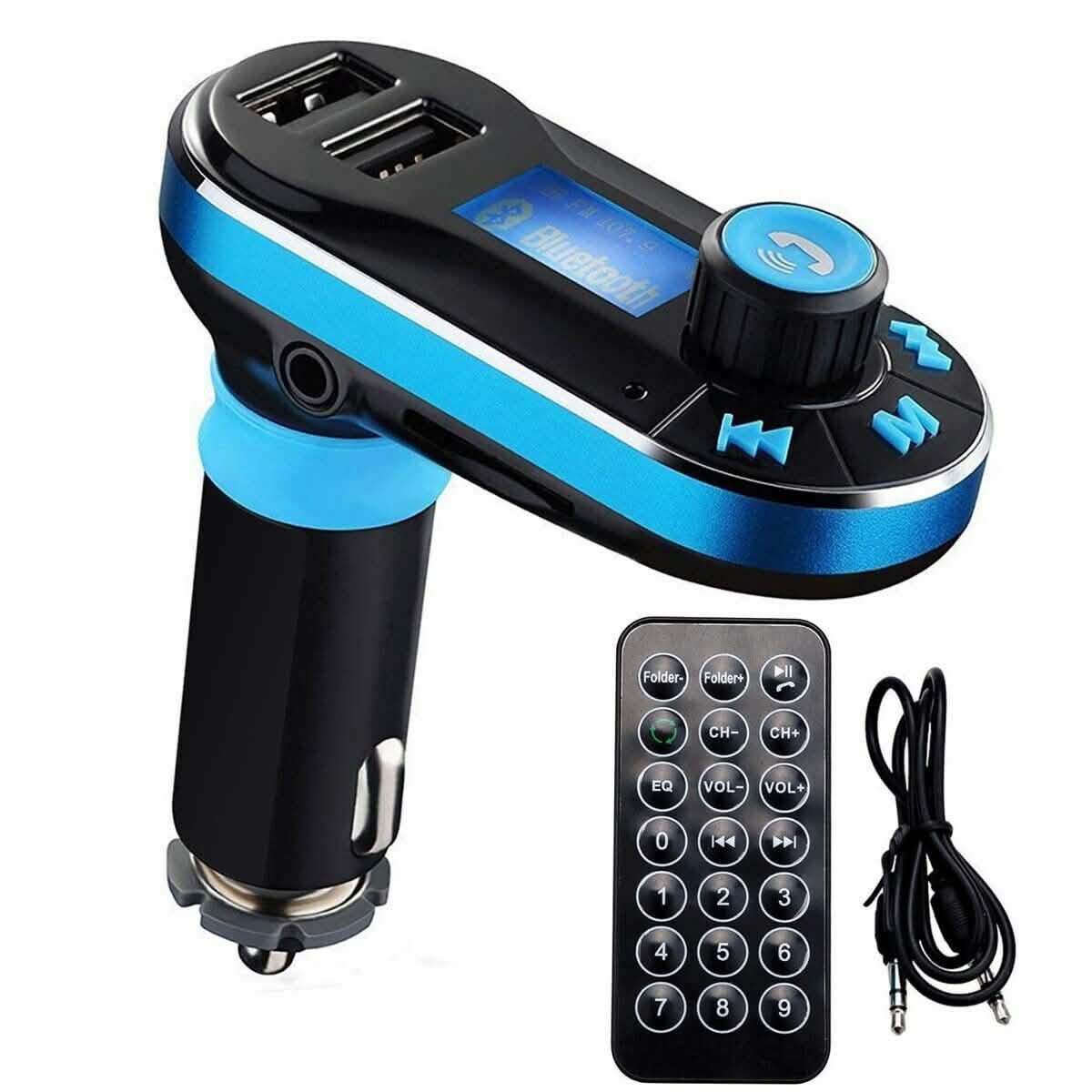 Car FM Transmitter Bluetooth Hands-free LCD MP3 Player Radio Adapter Kit Charger Automotive - DailySale