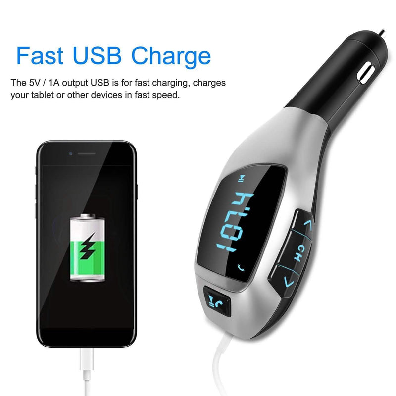 Car FM Wireless Transmitter USB Charge Automotive - DailySale