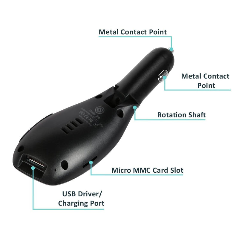 Car FM Wireless Transmitter USB Charge Automotive - DailySale