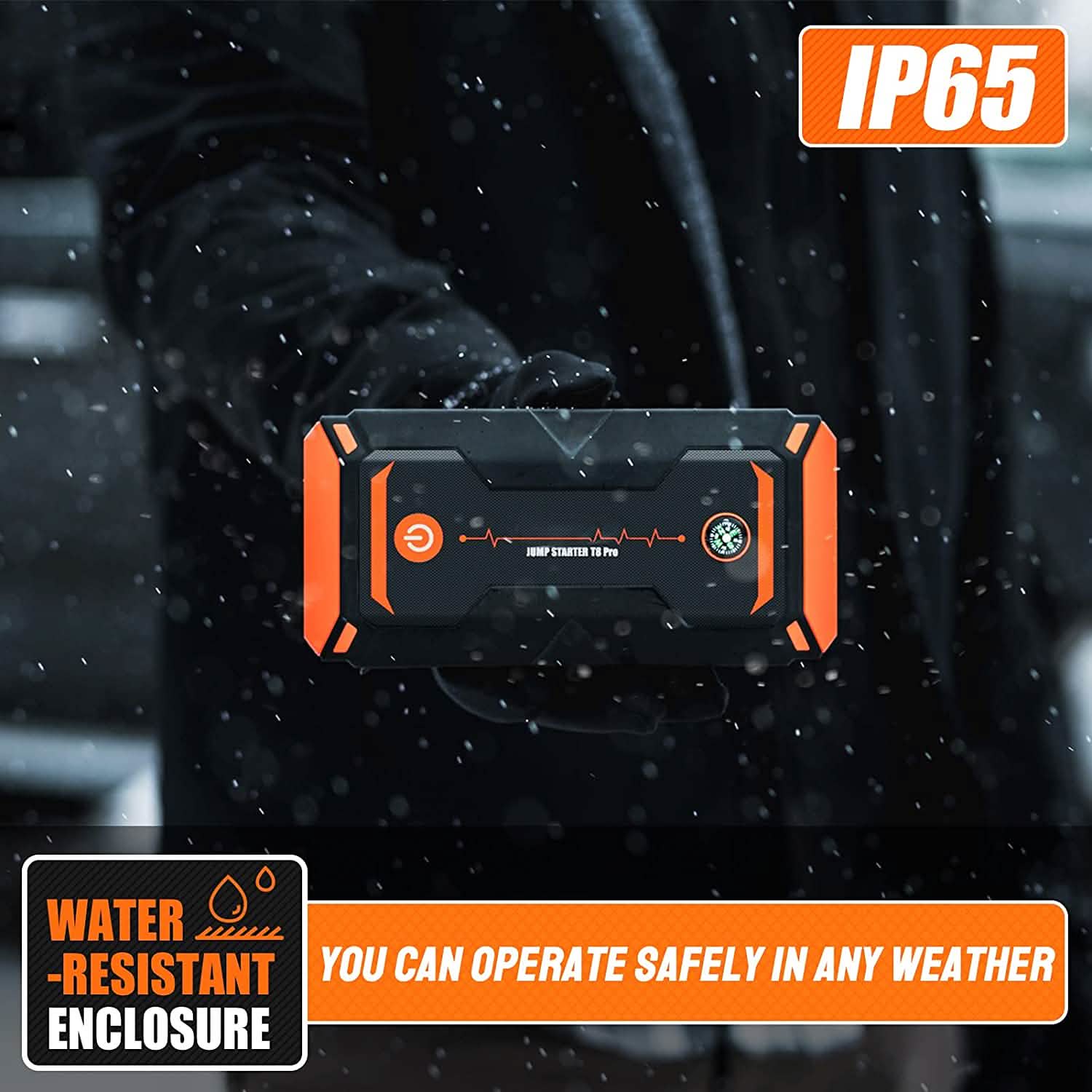 Car Jump Starter 1200A Peak 18000mAh Automotive - DailySale