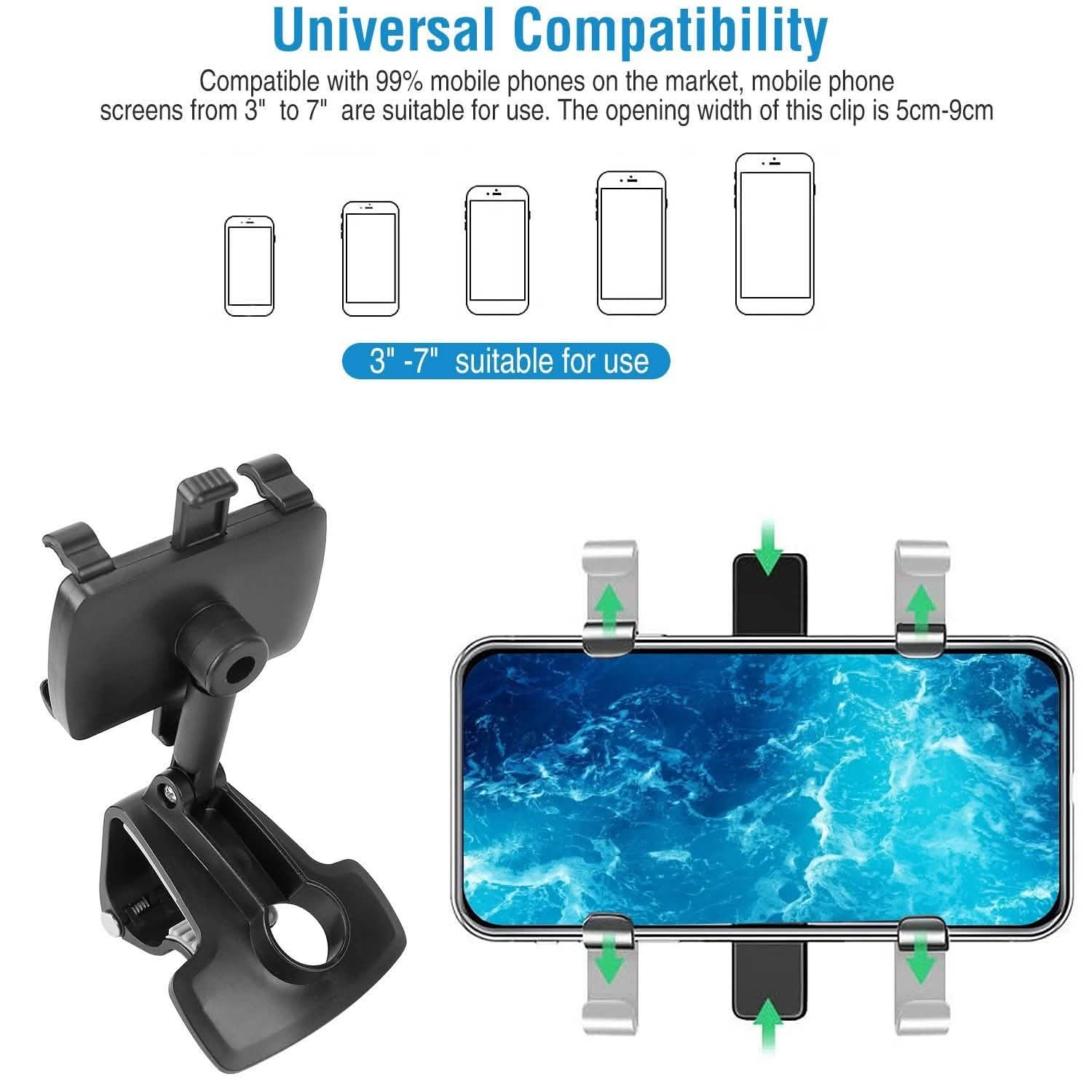 Car Non-slip 360°Rotation Dashboard Phone Holder Automotive - DailySale