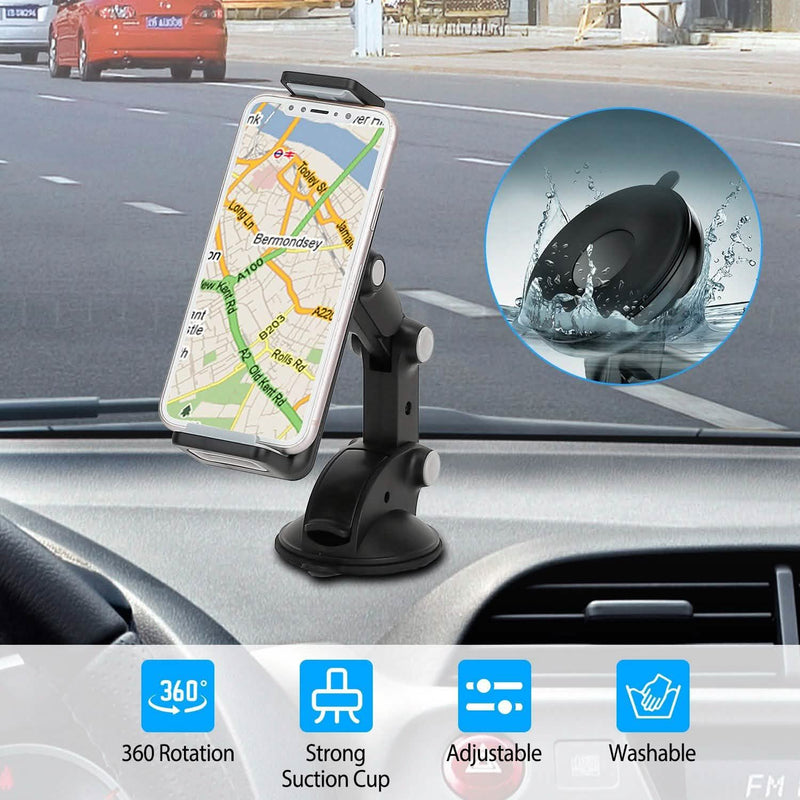 Car Phone Holder Mount Dashboard Tablet Stand Holder Mobile Accessories - DailySale