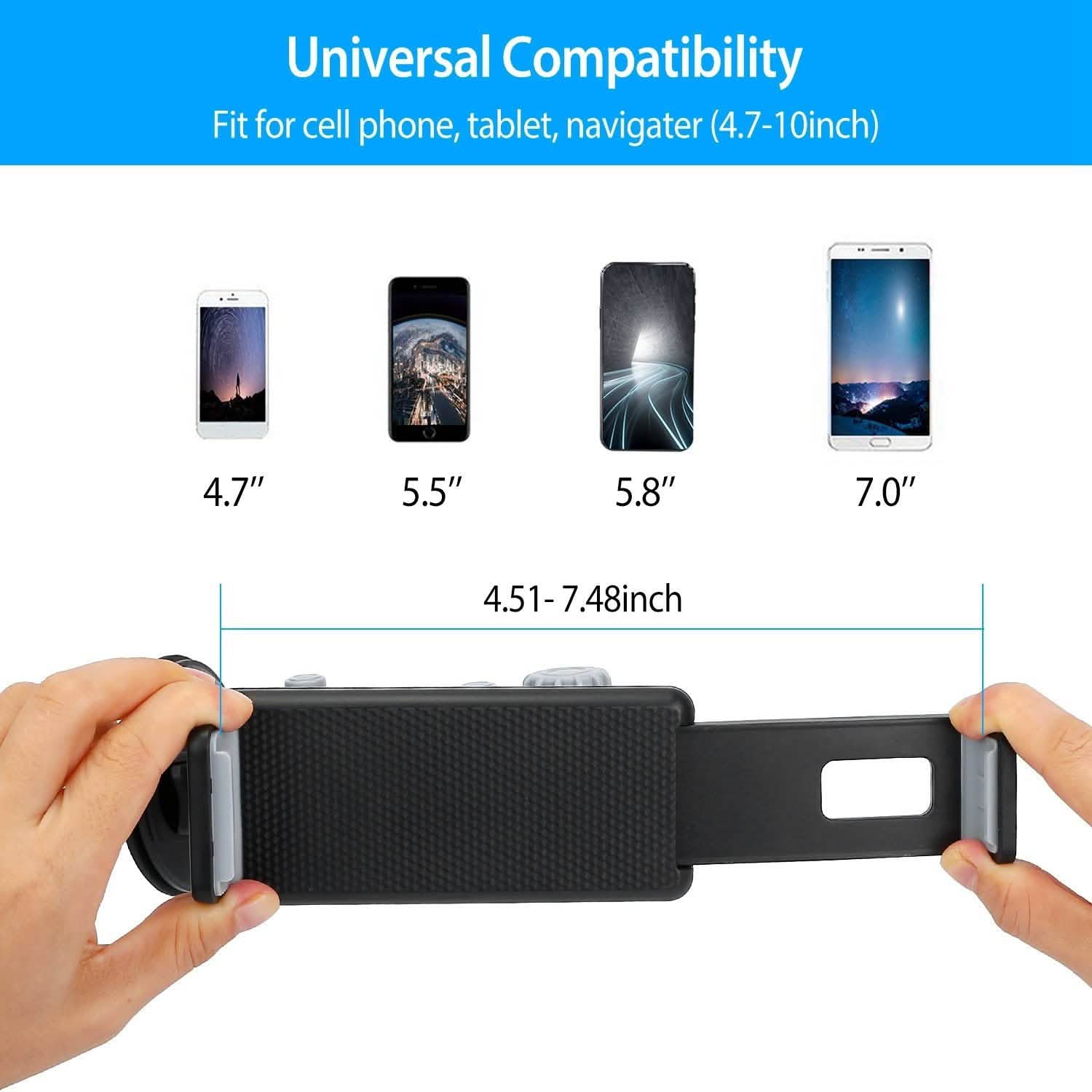 Car Phone Holder Mount Dashboard Tablet Stand Holder Mobile Accessories - DailySale