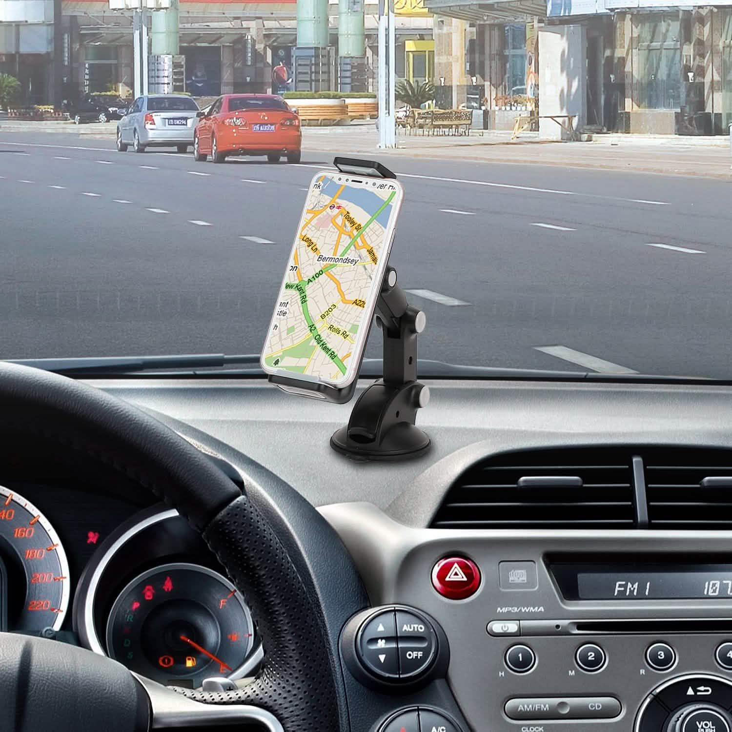 Car Phone Holder Mount Dashboard Tablet Stand Holder Mobile Accessories - DailySale