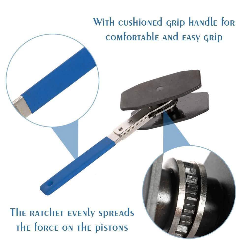 Car Ratchet Brake Piston Caliper Wrench Spreader Tools Hand Tool Accessories Automotive - DailySale