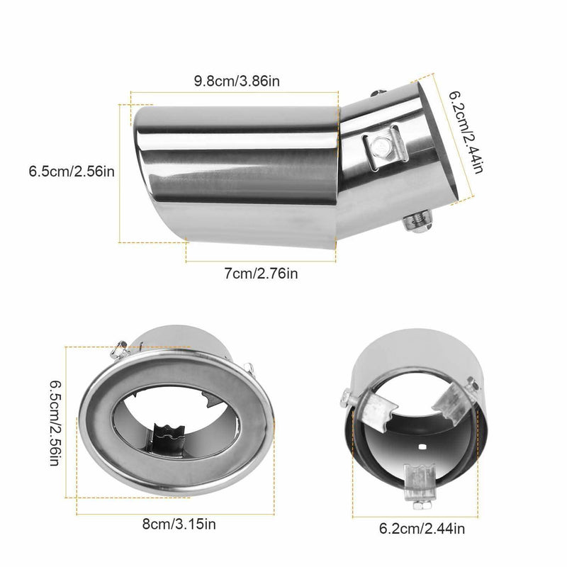 Car Rear Exhaust Pipe Tail Muffler Automotive - DailySale