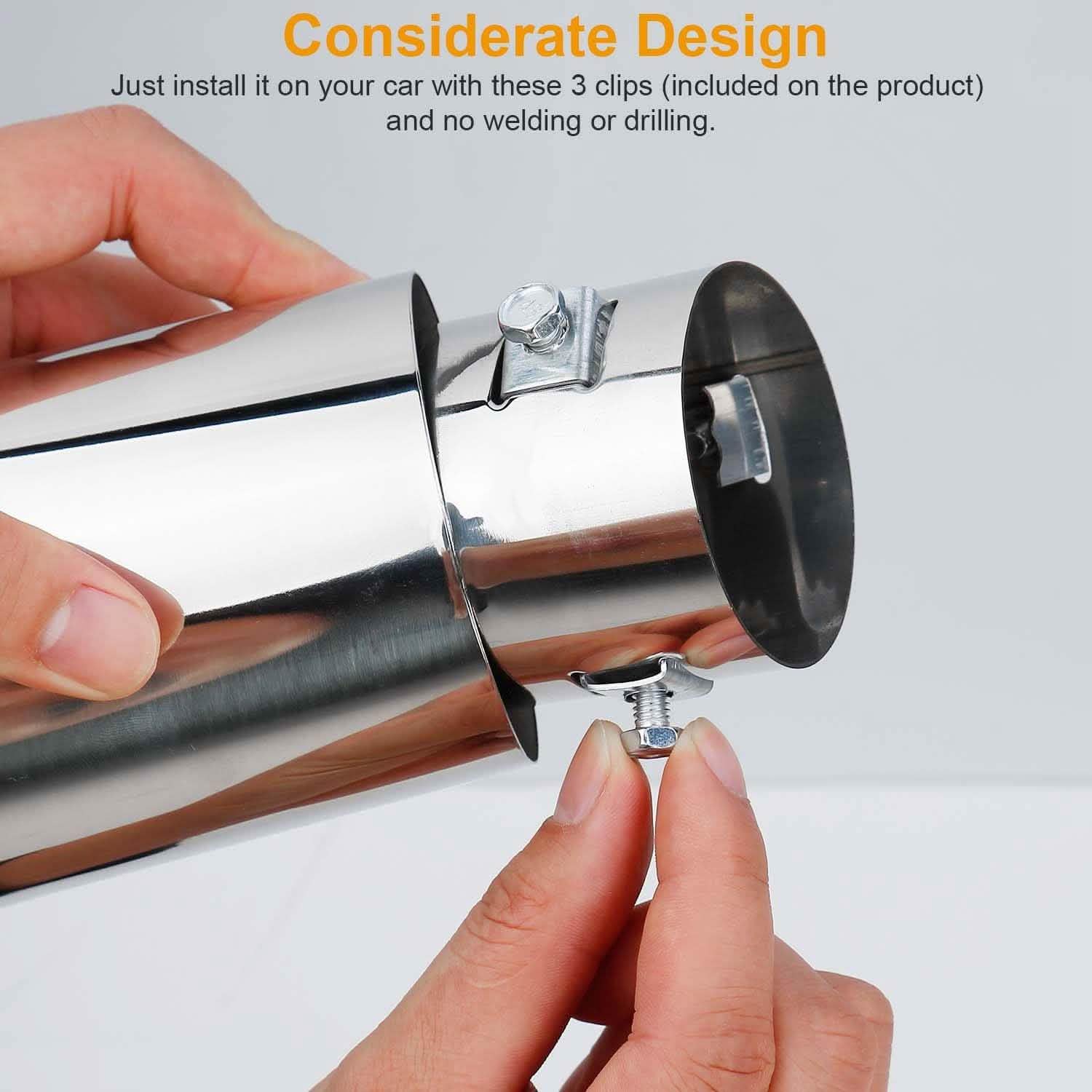 Car Rear Exhaust Pipe Tail Muffler Automotive - DailySale