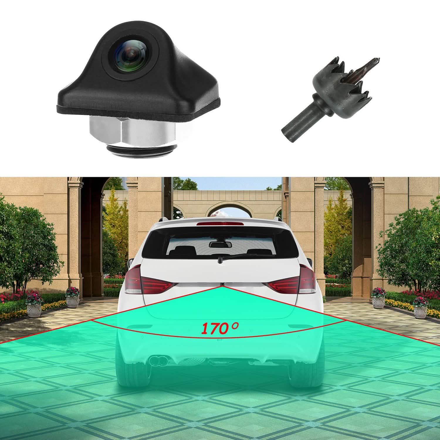 Car Rear View Backup Parking Camera with Night Vision Automotive - DailySale