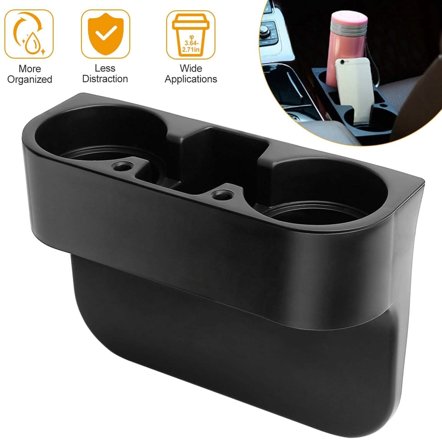 Car Seam Cup Holder Seat Gap Wedge Automotive - DailySale