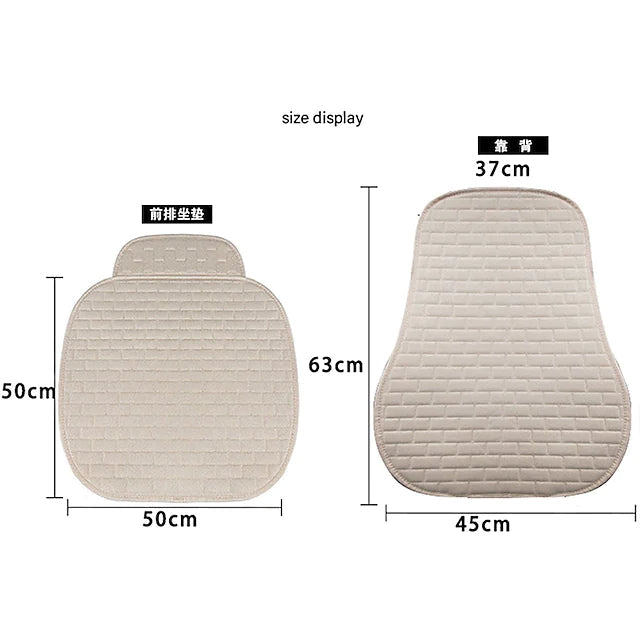Car Seat Cover Kit Front Flax Seat Automotive - DailySale