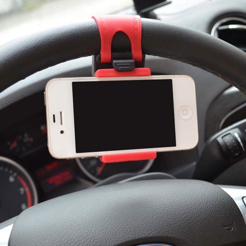 Car Steering Wheel Phone Holder Automotive - DailySale