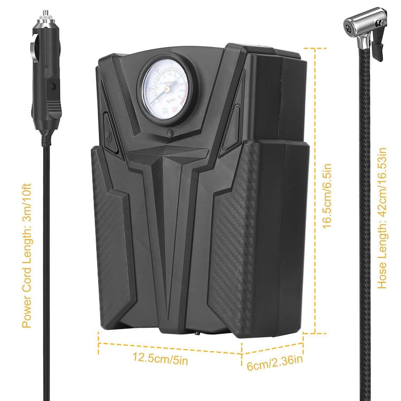 Car Tire Air Pump Portable Air Compressor Pump Automotive - DailySale