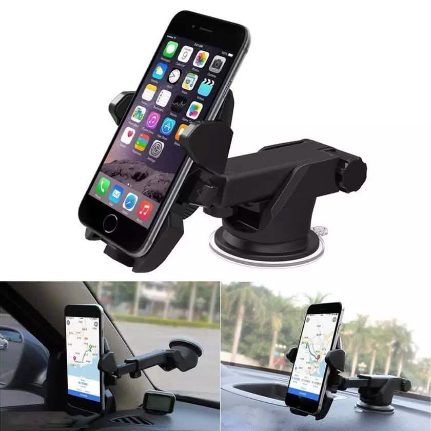 Car Windshield Dash Mount 360 Degree Universal Cell Phone Car Holder Cradle Automotive - DailySale