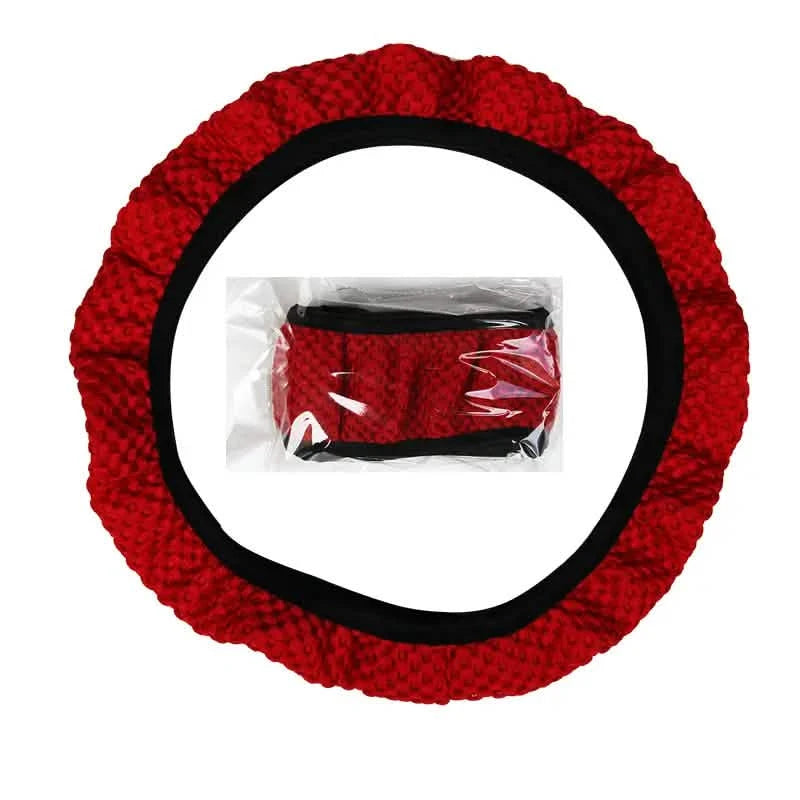 Carbon Fiber Sports Steering Wheel Cover Automotive - DailySale