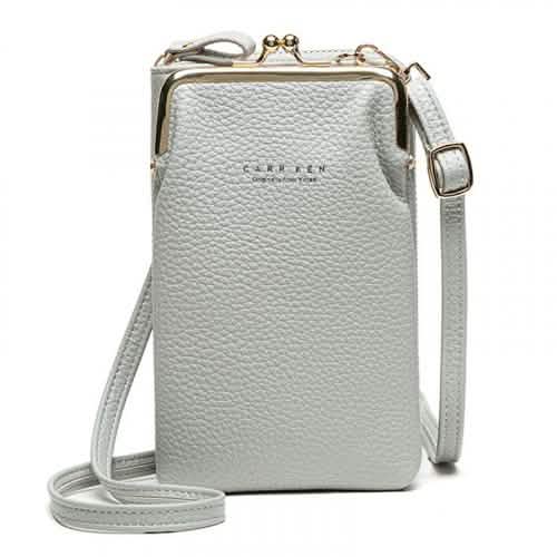 CARR KEN Multi-Function Fashion Girl Purse Women's Shoes & Accessories Gray - DailySale