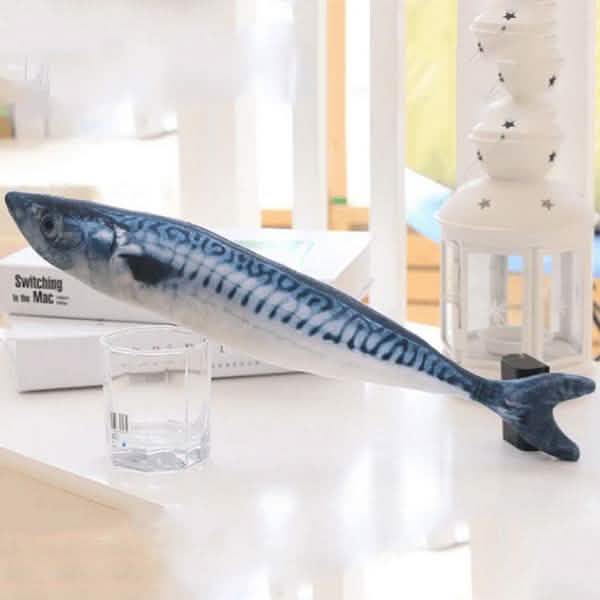 Cat Kicker Fish Toy Spanish Meckerel - DailySale