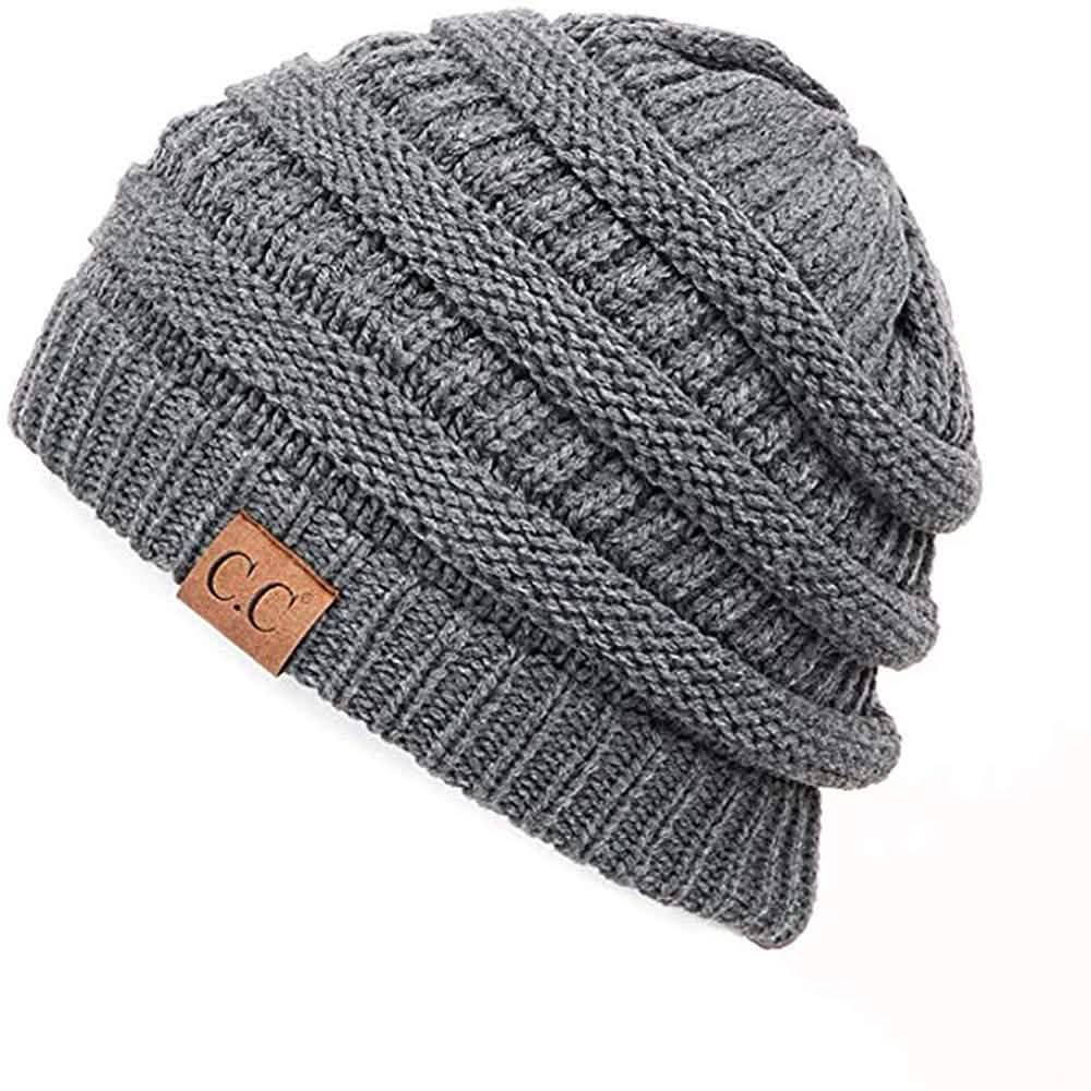 C.C. Women's Knit Beanie Hat - Color: Charcoal Women's Apparel - DailySale