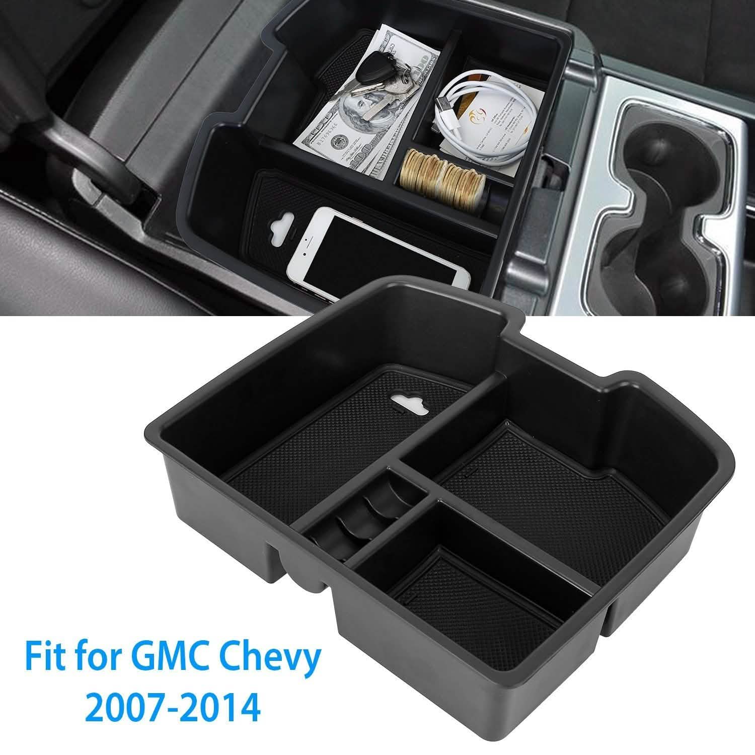 Center Console Storage Box Armrest Organizer Automotive - DailySale