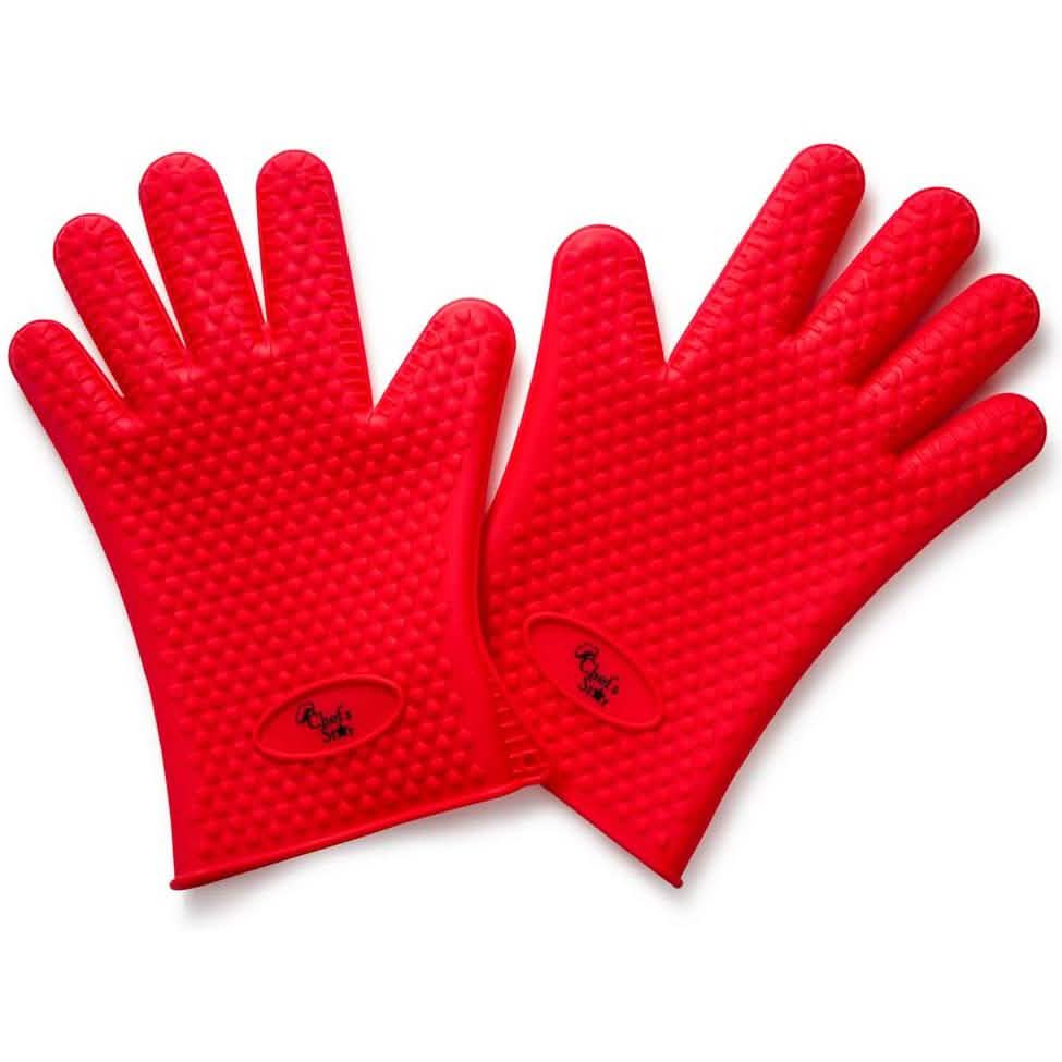 Chef's Star BBQ Cooking Gloves - Red Kitchen & Dining - DailySale