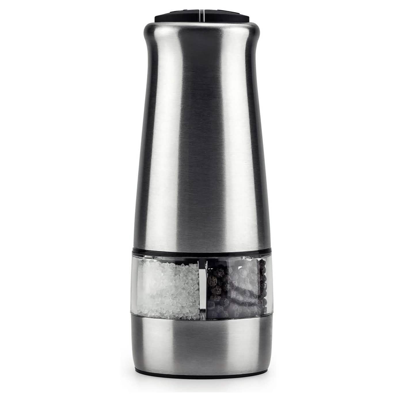 Chef's Star Premium Electric Salt and Pepper Grinder with Olive Oil and Vinegar Misting Sprayer Kitchen Essentials - DailySale