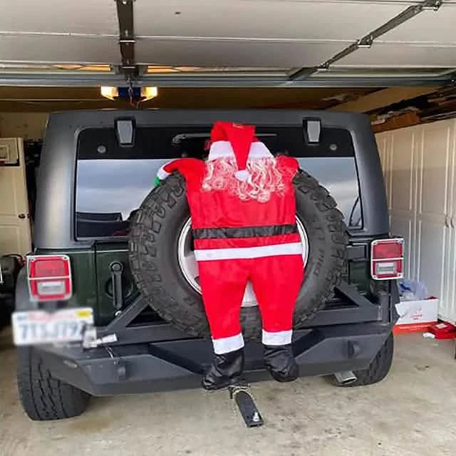 Christmas Climbing Hanging Santa Claus Decor Holiday Decor & Apparel - DailySale