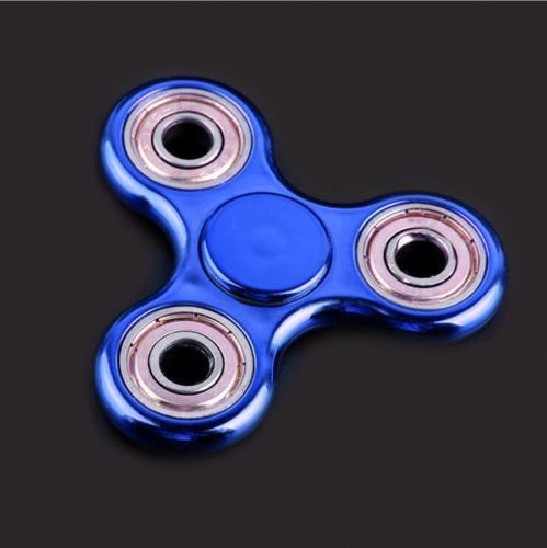 Chrome Tri Fidget Spinner - Assorted Colors Toys & Games - DailySale