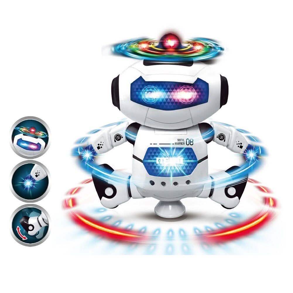 CifToys Boys Electronic Walking Dancing Robot Toy Toys & Games - DailySale