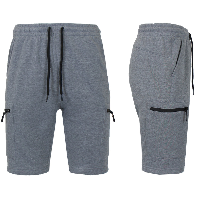 Classic & Cargo Fleece-Lined Jogger Shorts