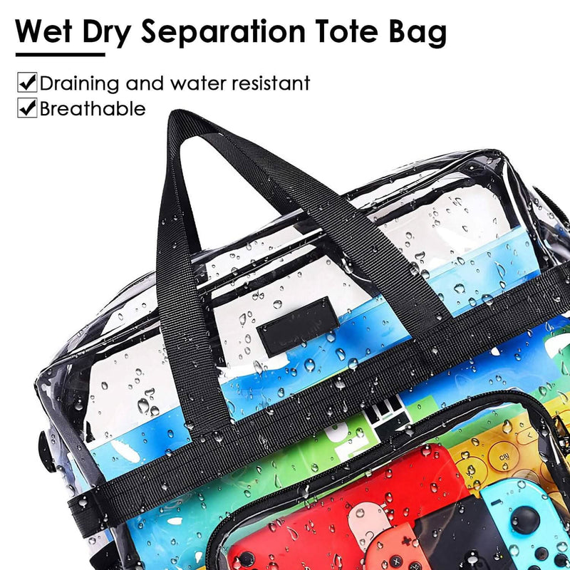 Clear Transparent Shoulder Bag Stadium Approved Bags & Travel - DailySale