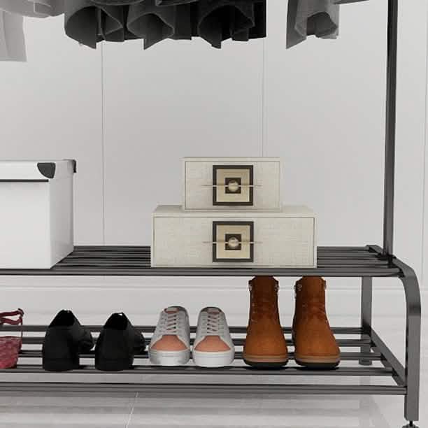 Clothing Garment Rack with Shelves Closet & Storage - DailySale