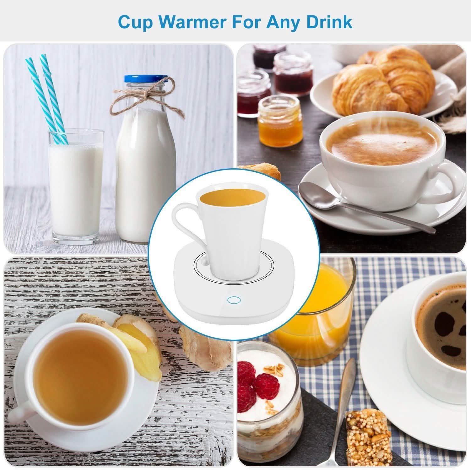 Coffee Mug Warmer Electric Heater Pad Kitchen & Dining - DailySale