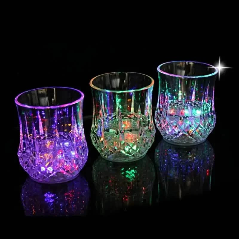 Colorful LED Glowing Beer Cups Wine & Dining - DailySale