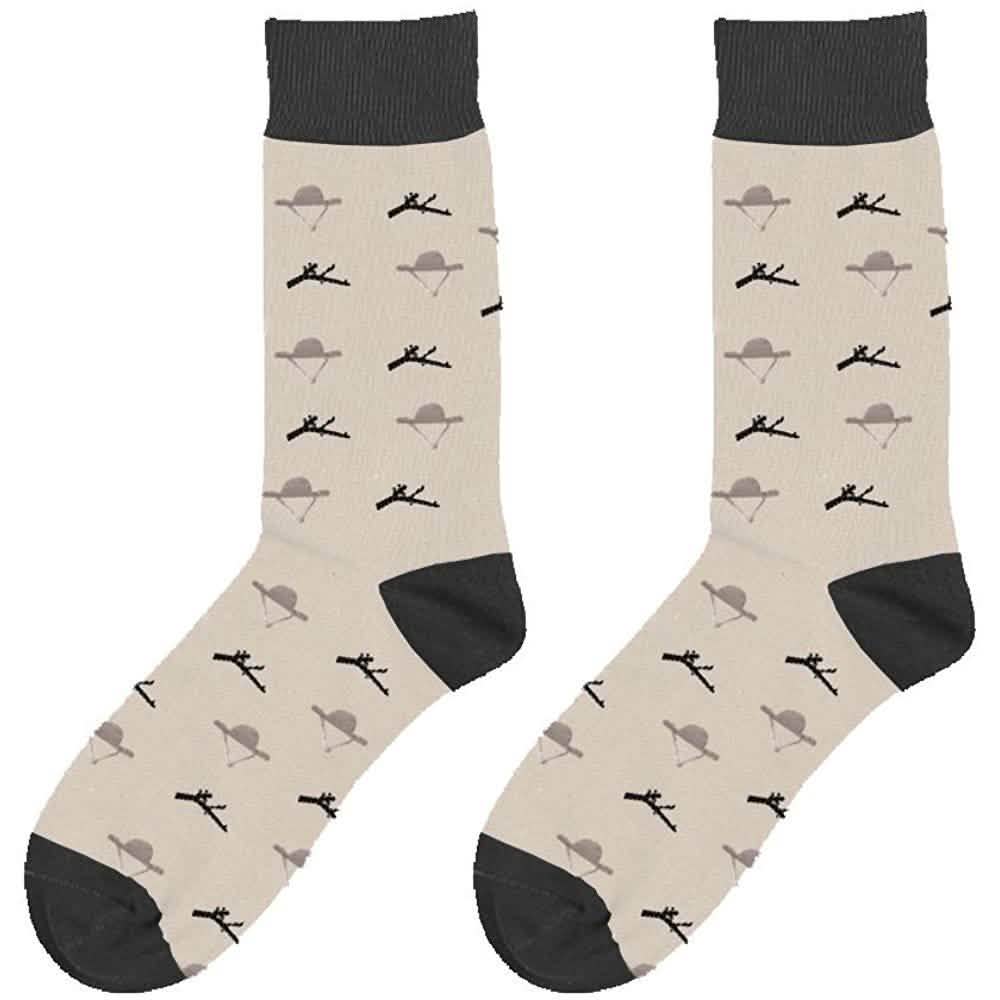 Combed Cotton Funky Casual Knee Socks - Assorted Styles Men's Apparel Firewatch - DailySale