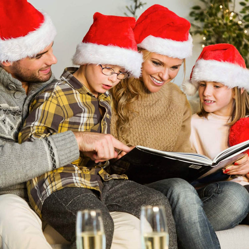Comfort Christmas Hats Extra Thicken Classic Fur Holiday Decor & Apparel - DailySale