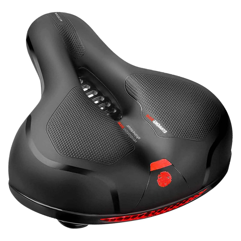 Comfortable Bike Seat Water Resistant MTB Bicycle Padded Saddle Sports & Outdoors - DailySale