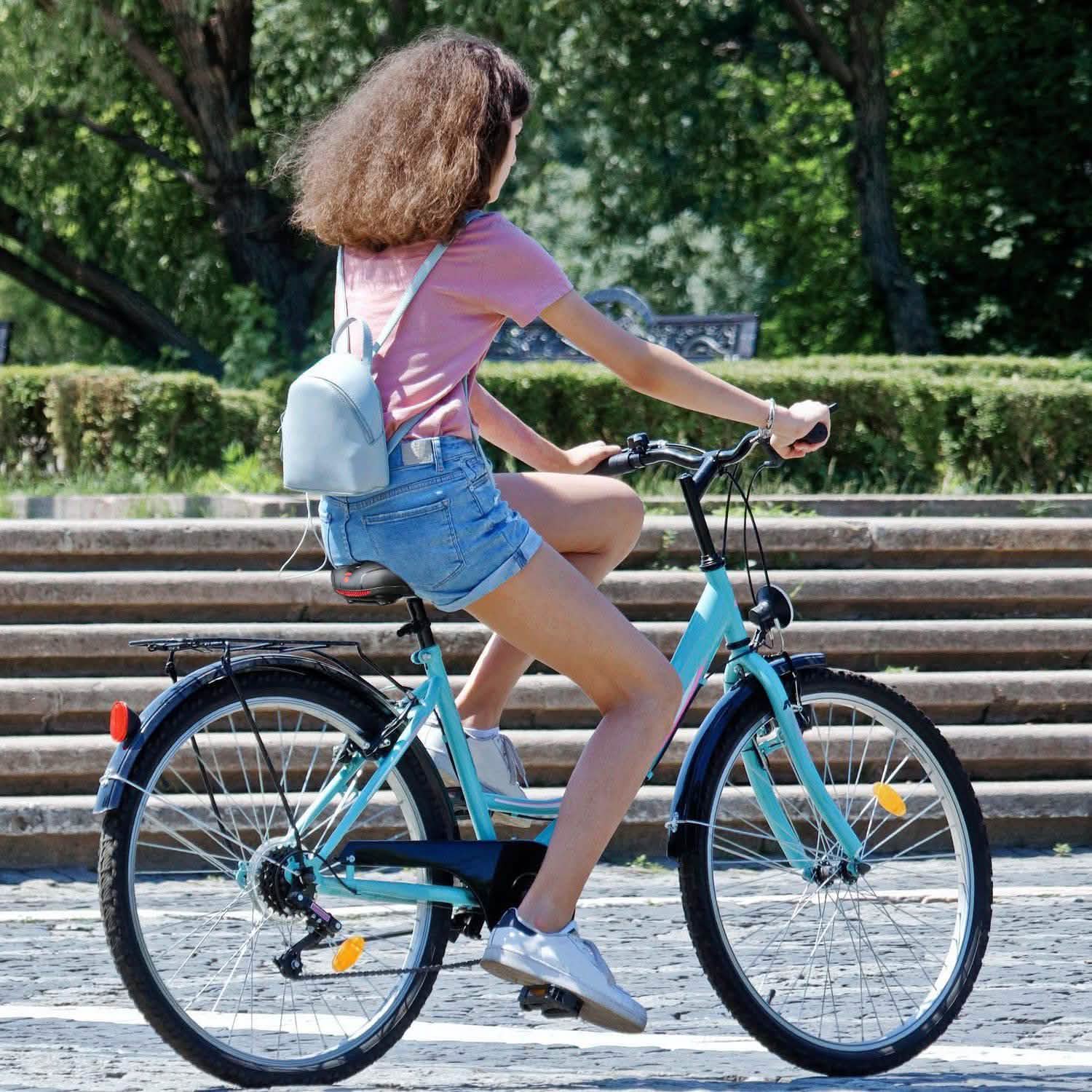 Comfortable Bike Seat Water Resistant MTB Bicycle Padded Saddle Sports & Outdoors - DailySale