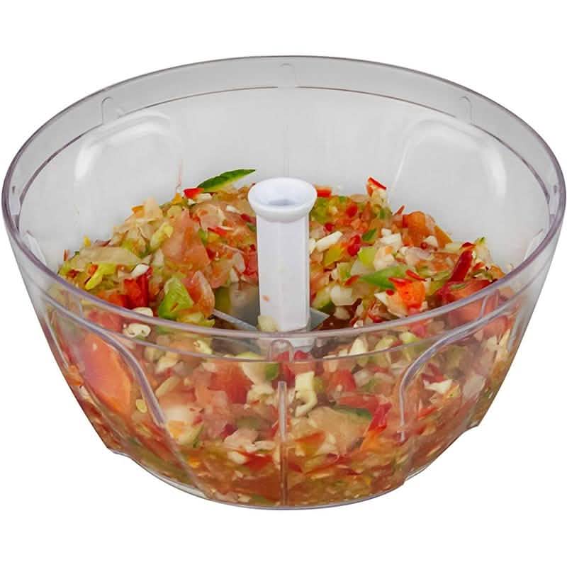 Compact & Powerful Hand Held Vegetable and Fruit Chopper and Slicer Kitchen Essentials - DailySale