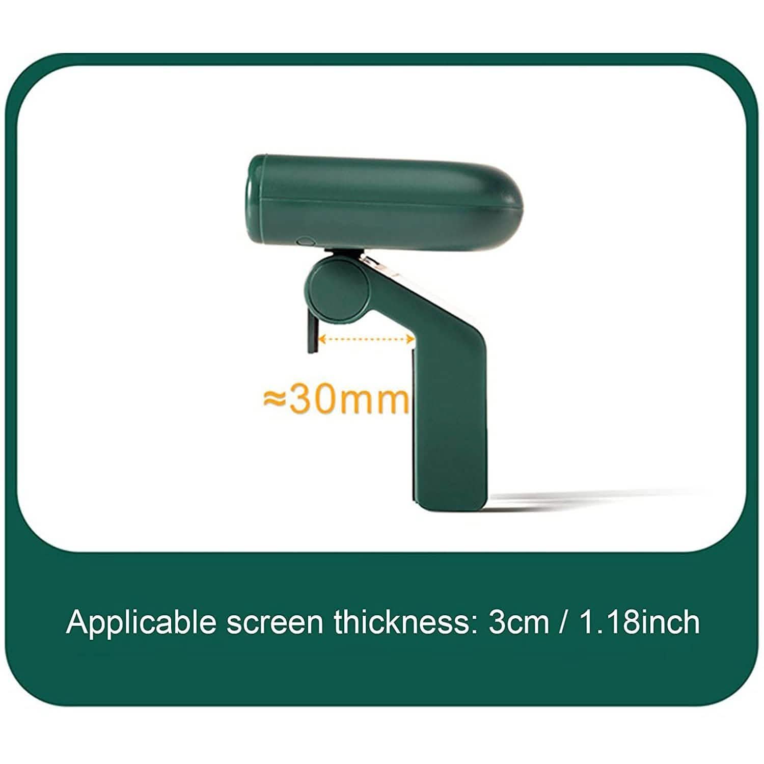 Computer Screen Hanging Fan with Phone Holder Computer Accessories - DailySale