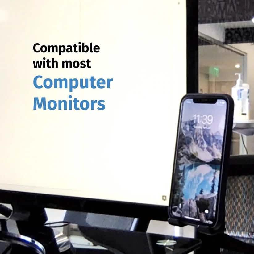 Computer Screen Phone Mount by American Gear Mobile Accessories - DailySale