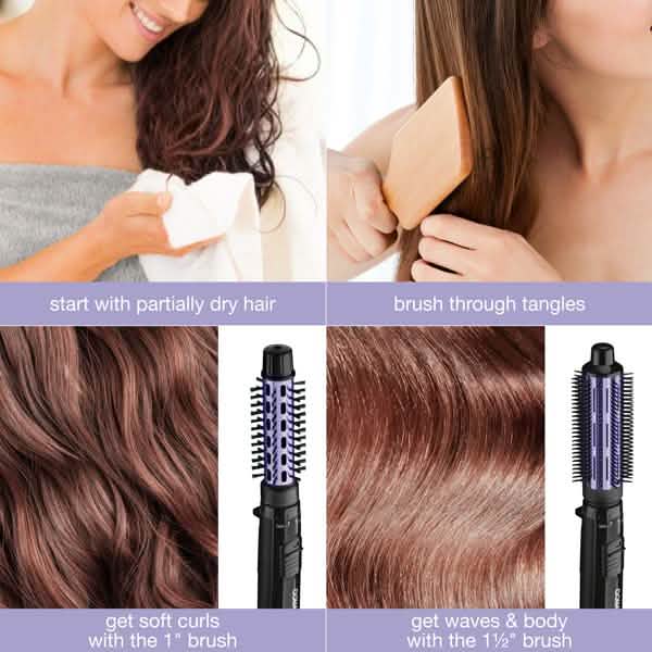 Conair Volume 2-in-1 Hot Air Brush Beauty & Personal Care - DailySale