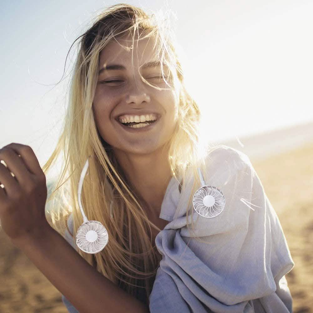 Cool Breeze Personal Fan Stay Cool And Refreshed Anywhere Sports & Outdoors - DailySale