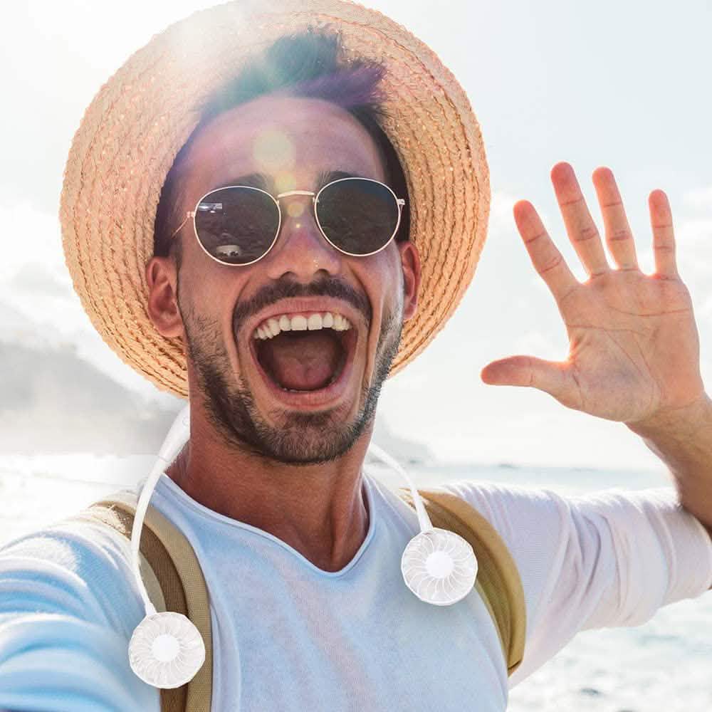 Cool Breeze Personal Fan Stay Cool And Refreshed Anywhere Sports & Outdoors - DailySale